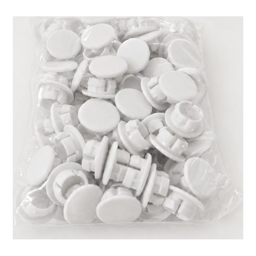 Tapa Furo 3/8 NYL042 Branco